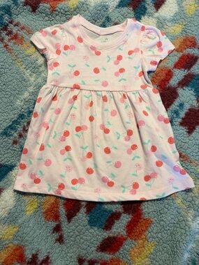 Garanimals Pink Cherry Print Dress